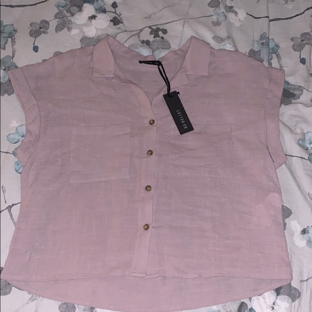 Cotton On cropped blouse